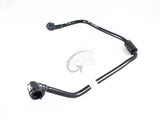 17129845173 Genuine BMW coolant pipe between cylinder head and expansion tank.